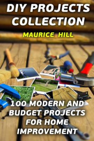 Kniha DIY Projects Collection: 100 Modern and Budget Projects for Home Improvement Maurice Hill