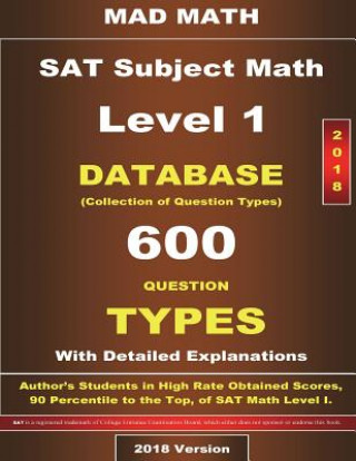 Carte 2018 SAT Subject Math Level I Database John Su