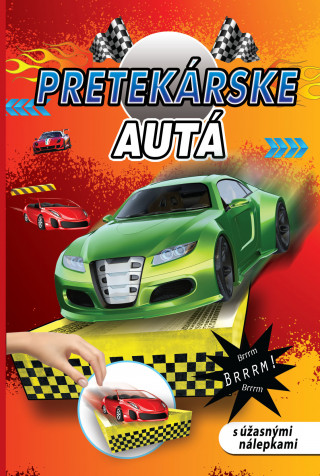 Book Pretekárske autá Závodní auta 