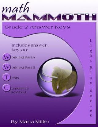 Carte Math Mammoth Grade 2 Answer Keys Maria Miller