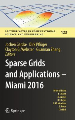 Carte Sparse Grids and Applications - Miami 2016 Jochen Garcke
