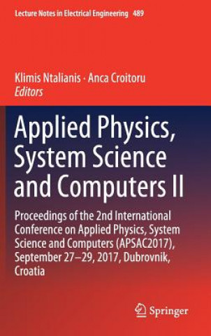 Könyv Applied Physics, System Science and Computers II Klimis Ntalianis