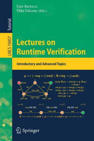 Knjiga Lectures on Runtime Verification Ezio Bartocci