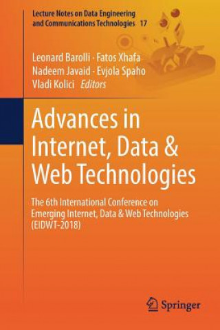 Kniha Advances in Internet, Data & Web Technologies Leonard Barolli