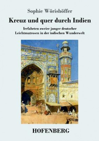 Carte Kreuz und quer durch Indien Sophie Worishoffer