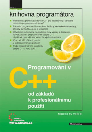 Könyv Programování v C++ Miroslav Virius