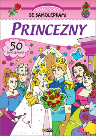 Knjiga Veselé sešity se samolepkami Princezny 