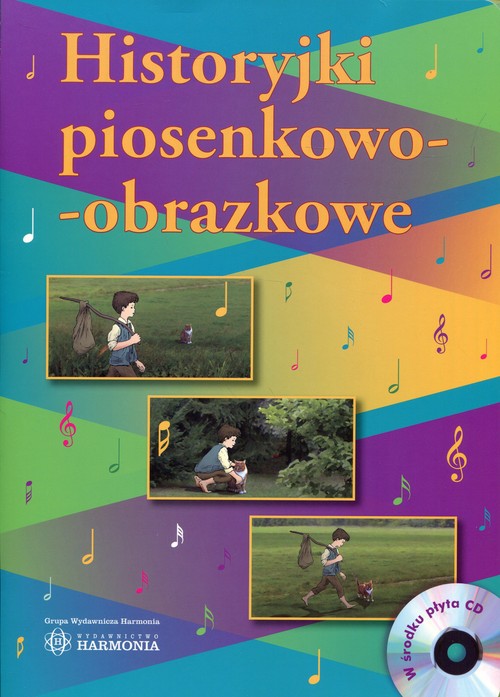 Book Historyjki piosenkowo-obrazkowe + CD Barańska Małgorzata