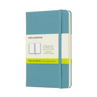 Kniha Moleskine Reef Blue Notebook Pocket Plain Hard Moleskine