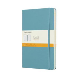 Kniha Moleskine Reef Blue Notebook Large Ruled Hard neuvedený autor