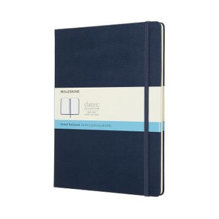 Könyv Moleskine Sapphire Blue Notebook Extra Large Dotted Hard Moleskine