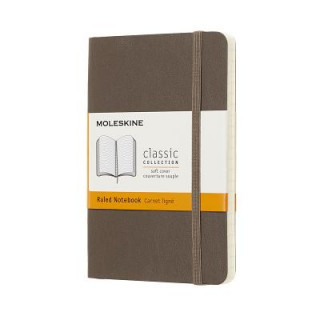 Könyv Moleskine Earth Brown Notebook Pocket Ruled Soft Moleskine