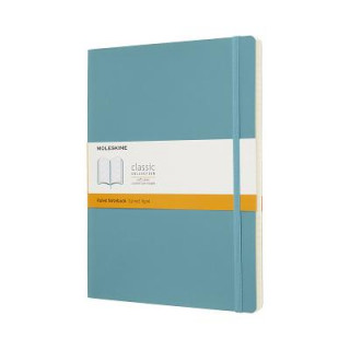 Книга Moleskine Reef Blue Notebook Extra Large Ruled Soft Moleskine