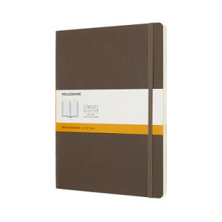 Könyv Moleskine Earth Brown Notebook Extra Large Ruled Soft Moleskine