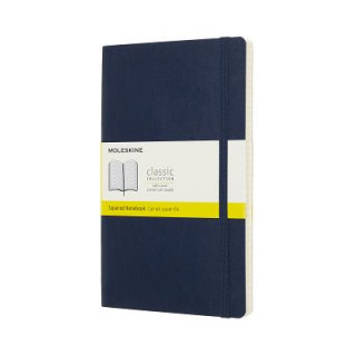 Könyv Moleskine Sapphire Blue Notebook Large Squared Soft Moleskine