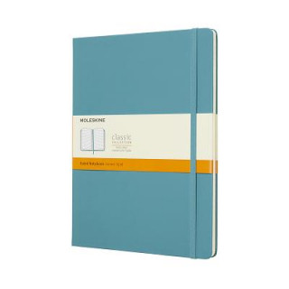 Könyv Moleskine Reef Blue Notebook Extra Large Ruled Hard Moleskine