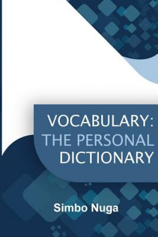 Buch Vocabulary: The Personal Dictionary Simbo Nuga