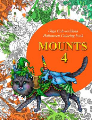 Carte Mounts 4: Halloween coloring book Olga Goloveshkina