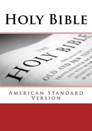 Książka Holy Bible: American Standard Version Rj&amp;wc Press