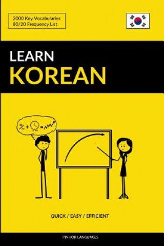 Könyv Learn Korean - Quick / Easy / Efficient Pinhok Languages