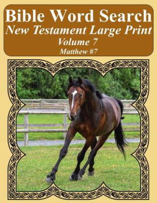 Kniha Bible Word Search New Testament Large Print Volume 7: Matthew #7 T W Pope