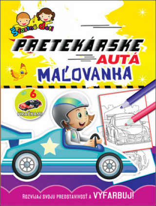Könyv Pretekárske autá Maľovanka 