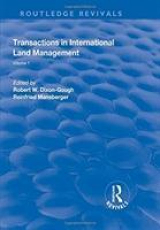 Βιβλίο Transactions in International Land Management DIXON GOUGH