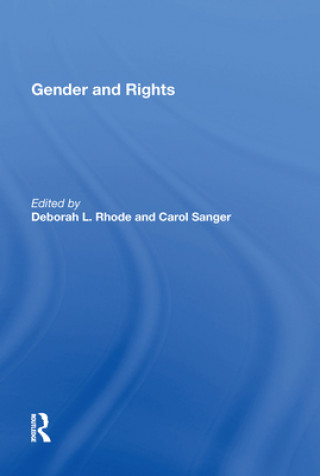 Kniha Gender and Rights SANGER
