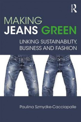 Book Making Jeans Green Paulina Szmydke-Cacciapalle