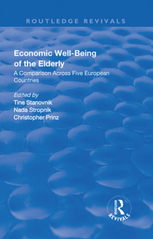 Buch Economic Well-Being of the Elderly STROPNIK