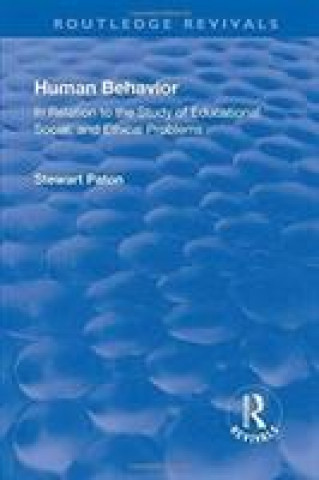 Kniha Revival: Human Behavior (1921) Stewart Paton