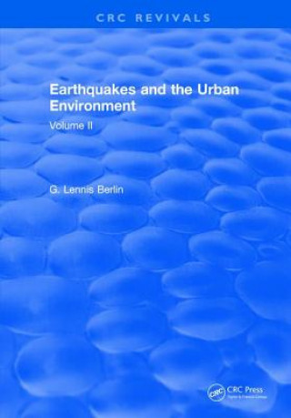 Kniha Earthquakes and the Urban Environment BERLIN