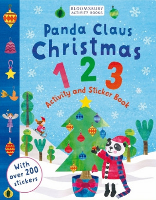 Knjiga Panda Claus Christmas 123 Activity and Sticker Book Tracy English