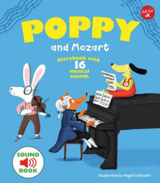 Carte Poppy and Mozart Magali Le Huche