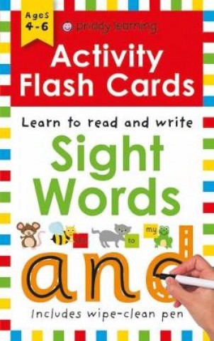 Książka Activity Flash Cards Sight Words Roger Priddy
