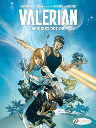 Kniha Valerian And Laureline By... Shingouzlooz Inc. Mathieu Lauffray