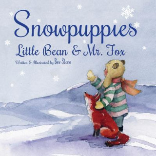 Carte Snowpuppies: Little Bean and Mr.Fox Bev Stone