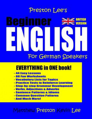 Buch Preston Lee's Beginner English For German Speakers (British Version) Matthew Preston