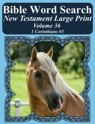 Book Bible Word Search New Testament Large Print Volume 36: 1 Corinthians #3 T W Pope