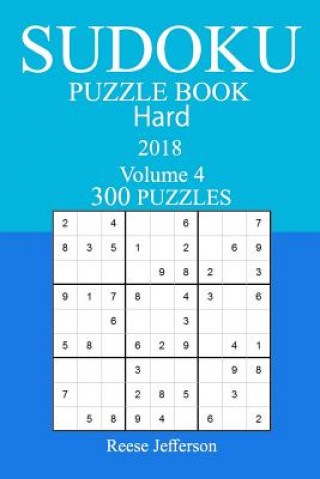 Buch 300 Hard Sudoku Puzzle Book - 2018 Reese Jefferson