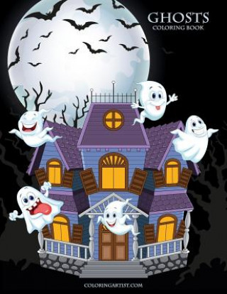 Knjiga Ghosts Coloring Book 1 Nick Snels