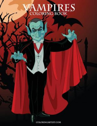 Knjiga Vampires Coloring Book 1 Nick Snels