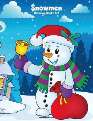 Buch Snowmen Coloring Book 1 & 2 Nick Snels