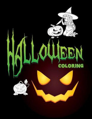 Carte Halloween Coloring: Halloween Coloring For Girls, Kids Coloring Creator