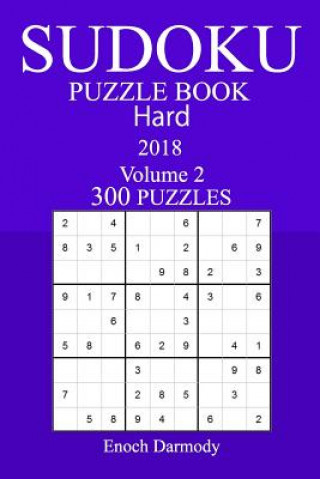 Könyv 300 Hard Sudoku Puzzle Book - 2018 Enoch Darmody