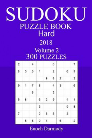 Книга 300 Hard Sudoku Puzzle Book - 2018 Enoch Darmody