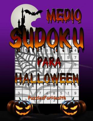 Kniha Sudoku para Halloween (Medio) Puzzlesforhealth