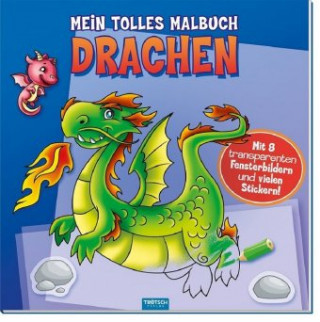 Buch Mein tolles Malbuch DRACHEN Trötsch Verlag