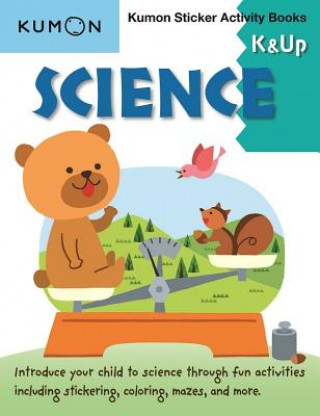 Carte Science K & Up: Sticker Activity Book Kumon