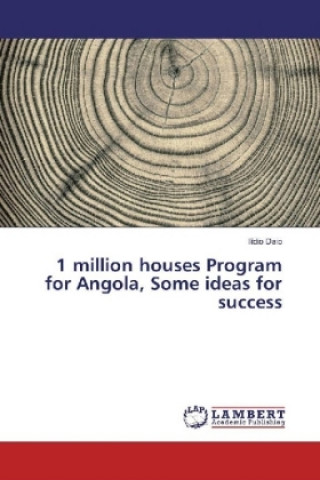 Könyv 1 million houses Program for Angola, Some ideas for success Ilídio Daio